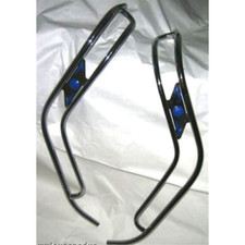 Salvabordo scudo cromato doppi