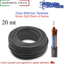 Cavo Elettrico Tripolare Tondo