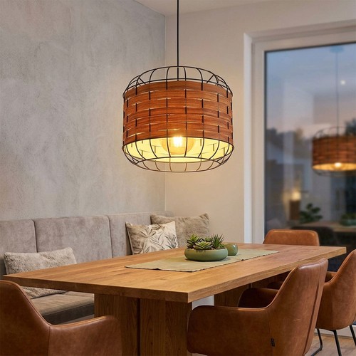 Globo lampadario legno - globo,