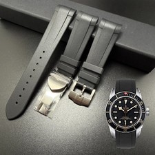 Cinturino orologio 22 mm nero