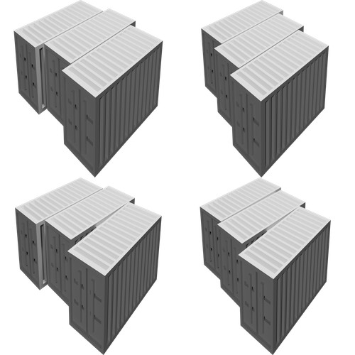 Set container per scala 6mm - per,