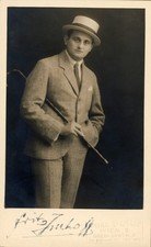 Fritz Imhoff attore, cantante