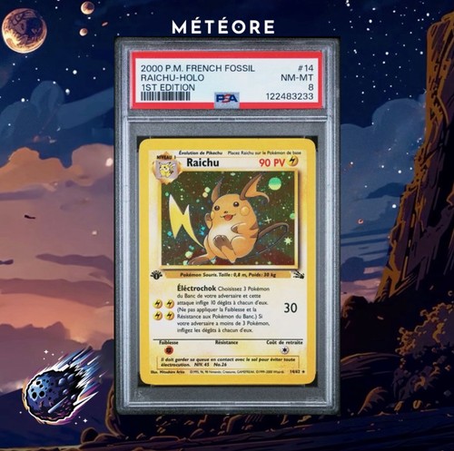 Carte pokémon raichu - carte,