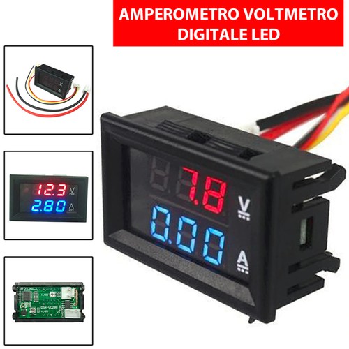 Digitale led amperometro - digitale,