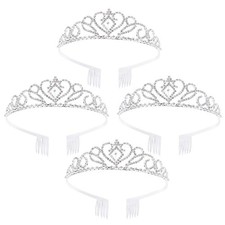  4 PCS Tiara Nuziale Coparino