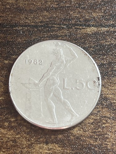 1982 italy lire lira actual - 50,
