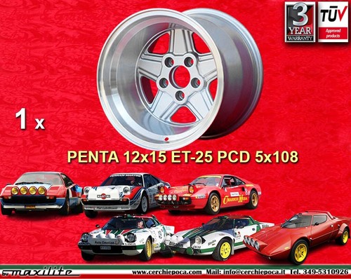 Cerchio penta 12x15 ferrari - cerchio,