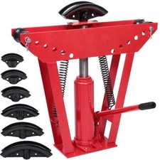 Curvatubi idraulica, Pressa piegatrice,12 tonnellate con 6 matrici