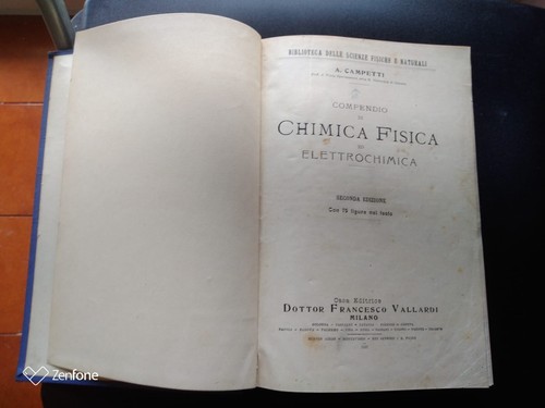 Chimica fisica - fisica, ed