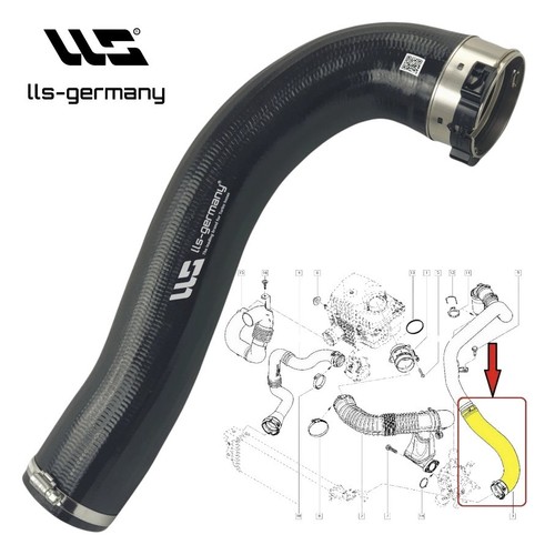 Tubo turbo ladeluftschlauch - turbo,