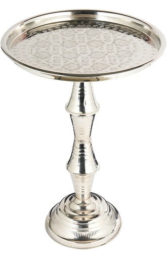Tavolino fiori ottone - in,