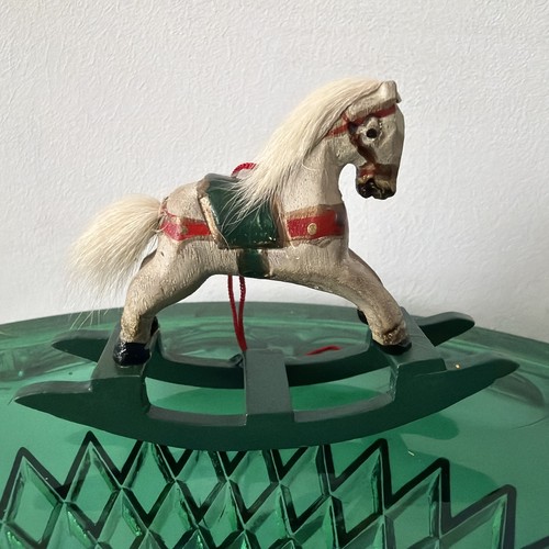 Cavallo dondolo vintage - vintage, in