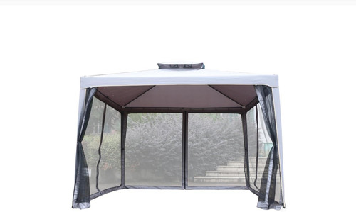 Gazebo acciaio 3x3 con - 3x3, mt.