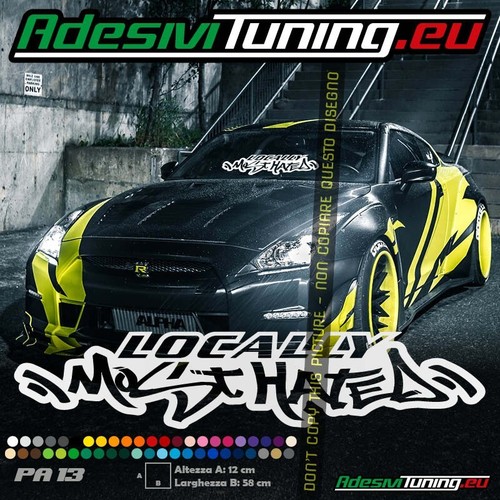 Adesivo locally most hated - adesivo,