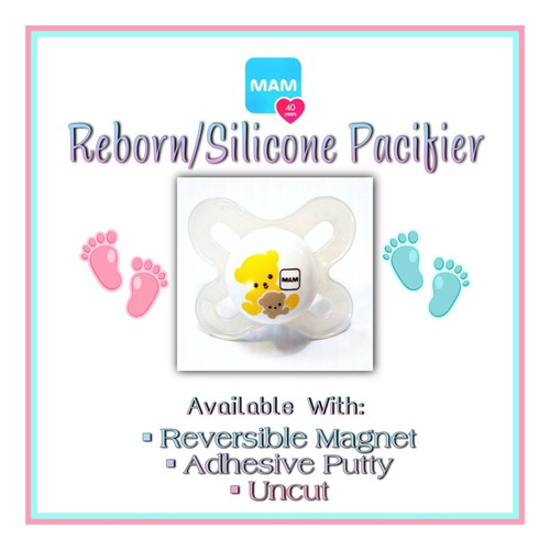 Ciuccio reborn silicone baby - ciuccio, reborn/silicone