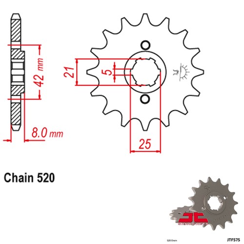 Sprockets 1987 yamaha xt600 - sprockets,