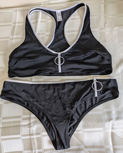Bikini sisi surf - bikini, nero