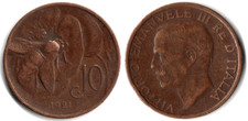 10 centesimi 1921 - MONETA