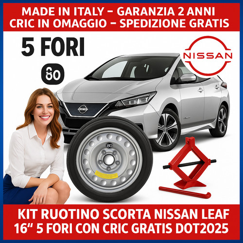 Ruotino scorta nissan - ruotino,