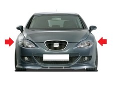 2 Carene Fari Ciglia DA VERNICIARE Palpebrine Anteriori SEAT LEON 1P 2004-2011