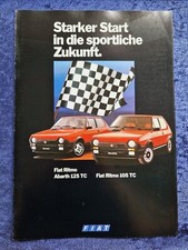 Fiat Ritmo 105 TC and Ritmo