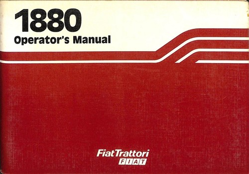 Fiat 1880 manuale - fiat,