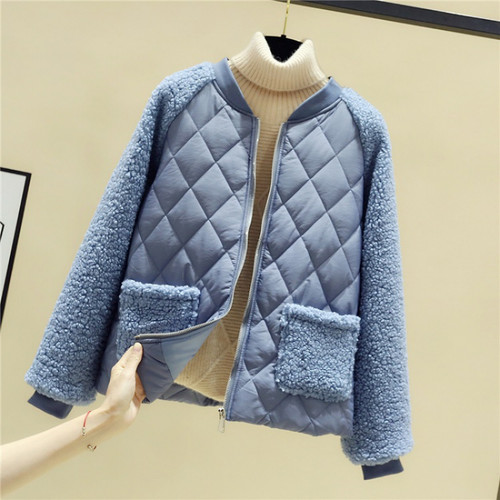 Cappotto donna imbottito finto