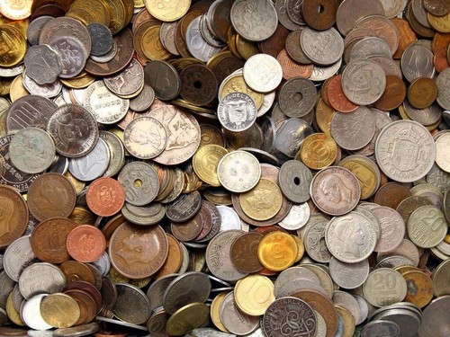 Lotto monete esotiche antiche - lotto, esotiche,