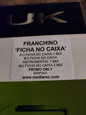 Franchino Ficha No Caixa Promo Copy BXR UK Records