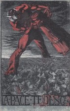 C3314) WW1 FRANCHIGIA DI CANEVARI "LA PACE TEDESCA ", SENZA ARMATA. VIAGGIATA.