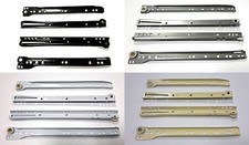 GUIDE A RULLO per CASSETTI con RULLI NYLON - Colori e Lunghezze Varie