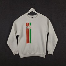 Felpa Vintage Uomo L Screen Stars Roma 1987 Campionato Atletica Made USA