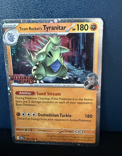 Team rocket tyranitar - rocket's,