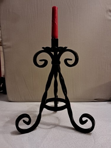 Candelabro ferro battito - candelabro,