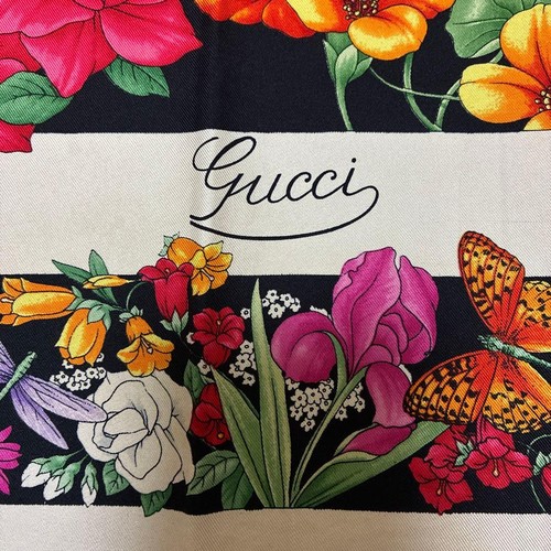 Gucci sciarpa seta vintage
