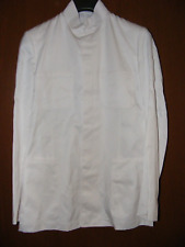 CASACCA GIACCA BIANCA  MARINA MILITARE  TG 46 8 R