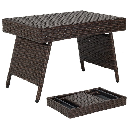 Tavolino polyrattan - tavolino, in