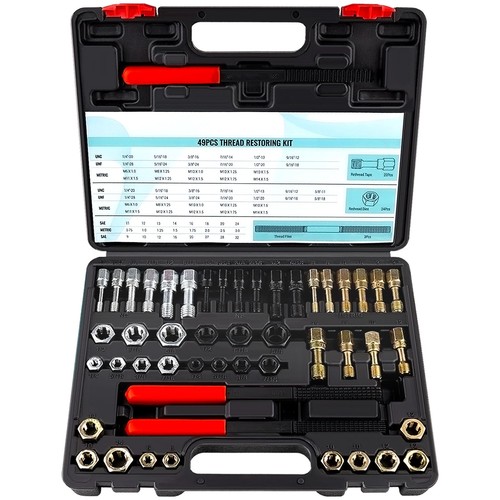 Piece thread chaser set - 49-piece,