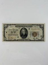 1929 $20 Federal Reserve Bank