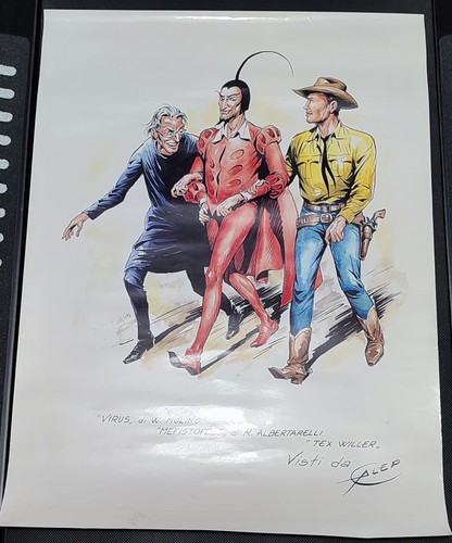 Raro poster tex - poster, di