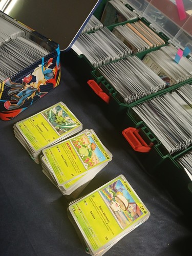 Lotto 800 carte pokemon - carte,