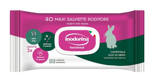 Salviette detergenti roditori - salviette,