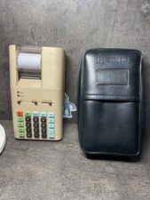 Olivetti Logos 3 Pocket Printing Calculator, Mario Bellini Design 1978