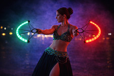 Coppia di ventole LED