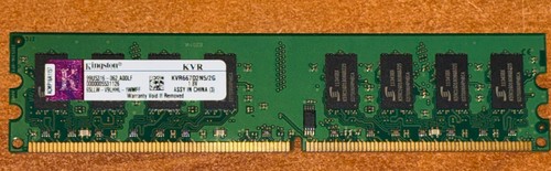 1x2gb stick kingston ddr2 - of,