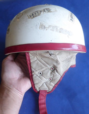 Antico Casco da Motocicletta