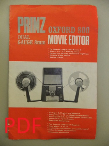 Istruzioni editor film prinz - istruzioni,