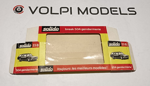 Solido 23b box originale - solido,