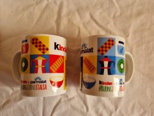 Coppia tazze Kinder e Parmalat