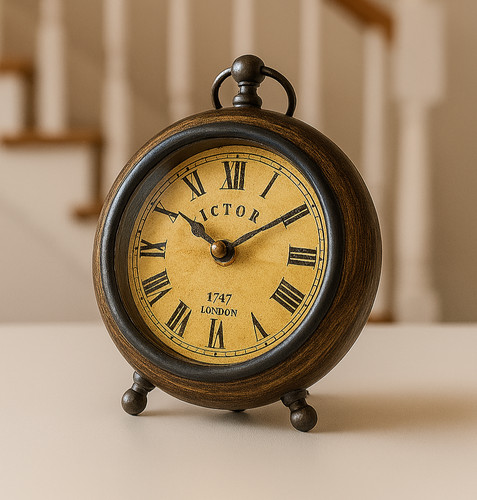 Antico orologio tavolo - orologio, in